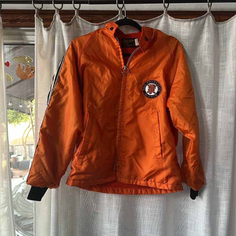 Swingster World of Wearables San Francisco Giants Varsity Jacket SMALL VINTAGE
